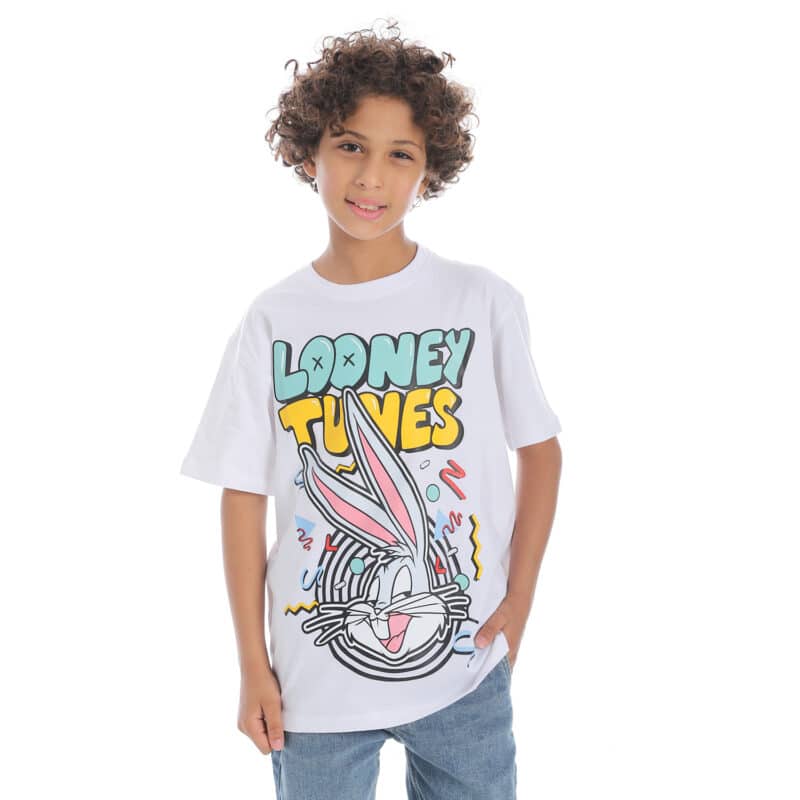 Coup - Looney Tunes Patterned Boys' T-Shirt