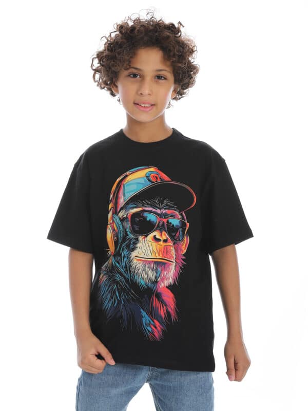 Coup - Monkey  Anime Front Printed Kids t-shirt