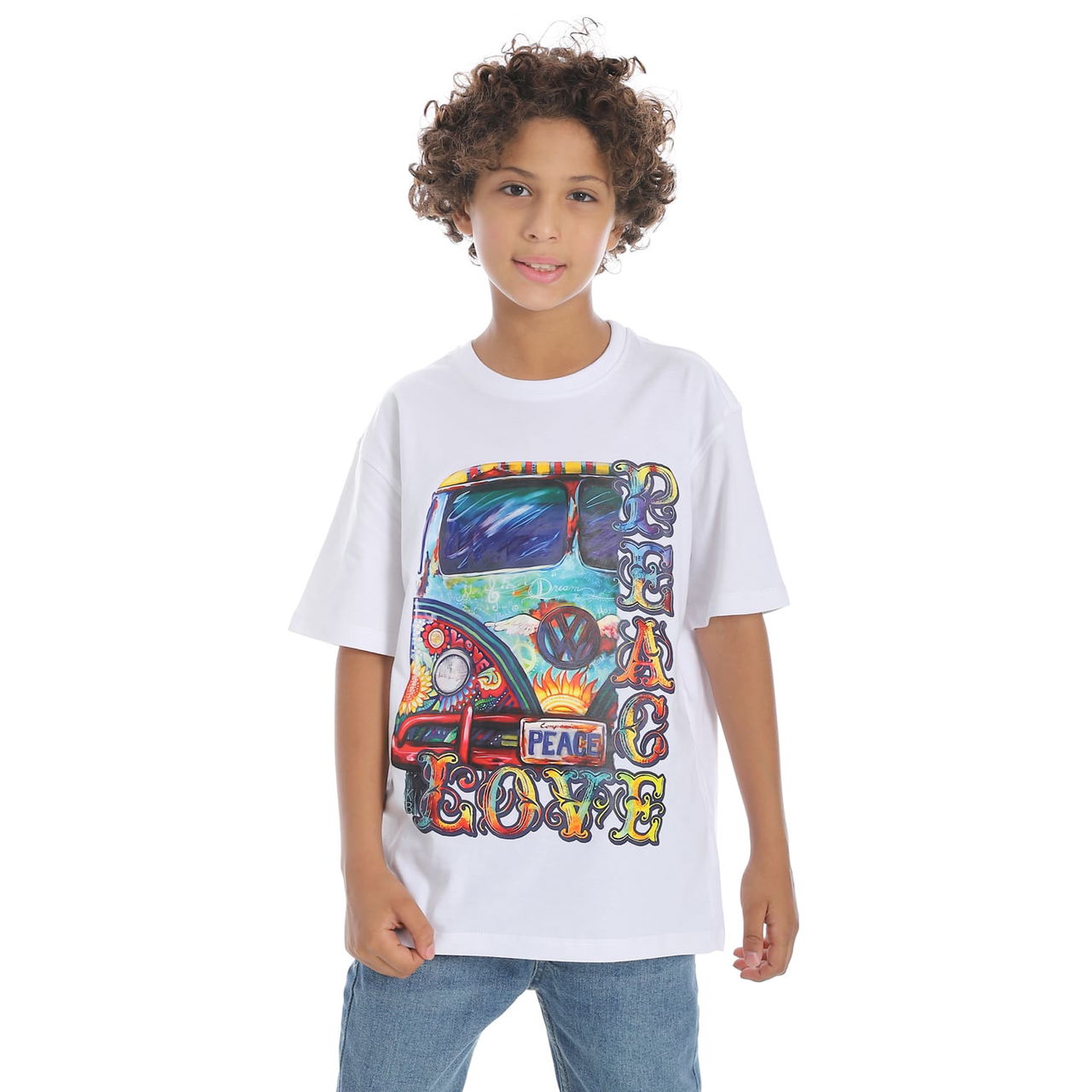 Coup - Race Car Lover Front Printed Kids t-shirt