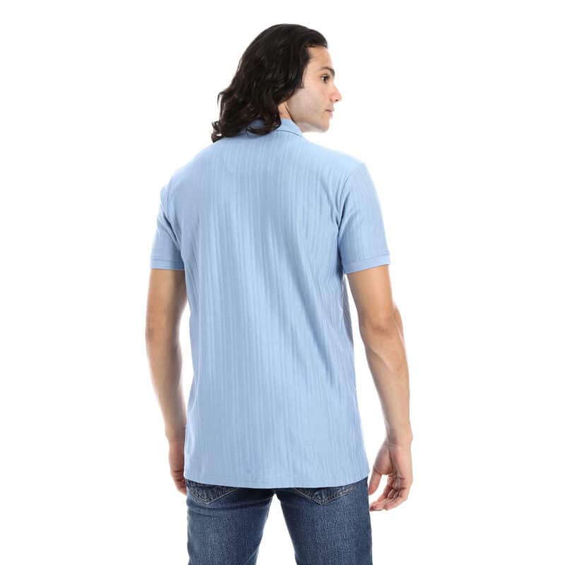 Coup - Ribbed Regular Fit Polo T-shirt - Image 2