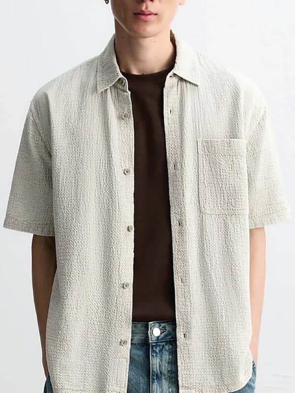 Coup - Summer Shirt Regular Fit With Short Sleeve