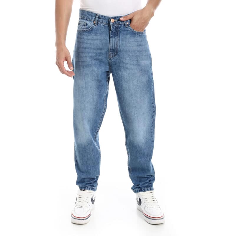 Coup Men's -  Fit Wide fit Regular Waist Wide Leg Jeans Loose Trousers