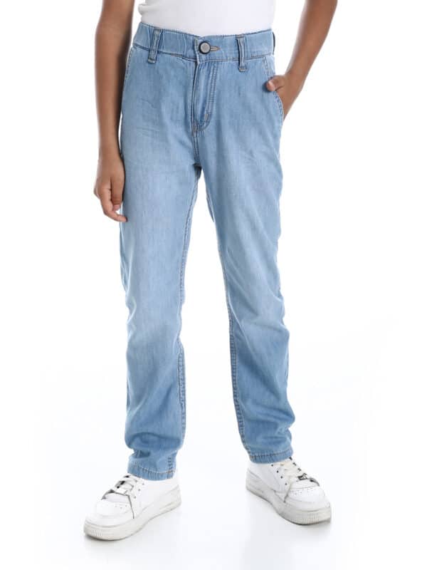 Coup - Kids Zippered Blue Boy's Trousers