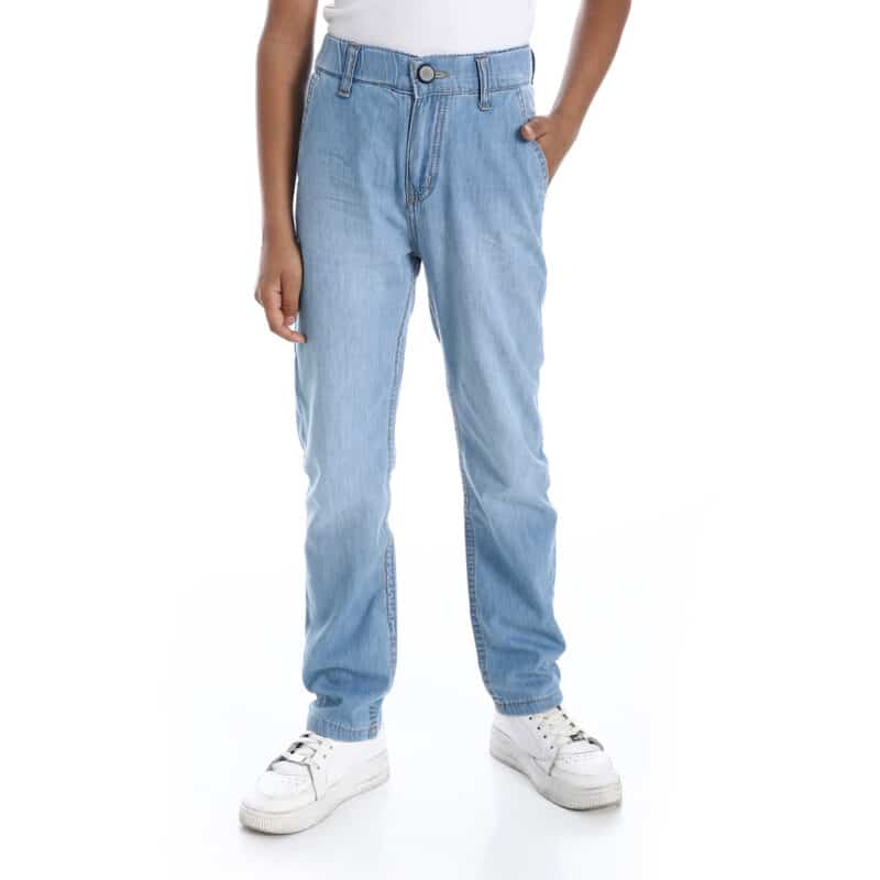 Coup - Kids Zippered Blue Boy's Trousers