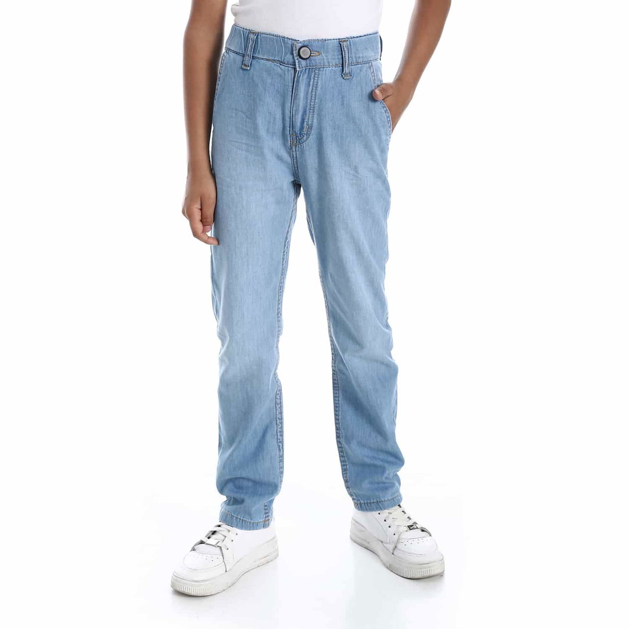 Coup - Kids Zippered Blue Boy's Trousers