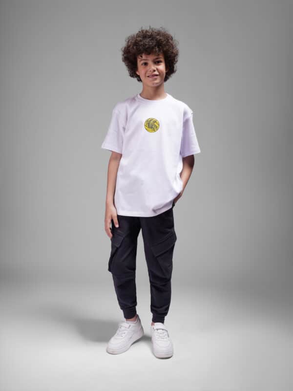 Coup - Boy's Short Sleeve Printed T-Shirt - Crew Neck