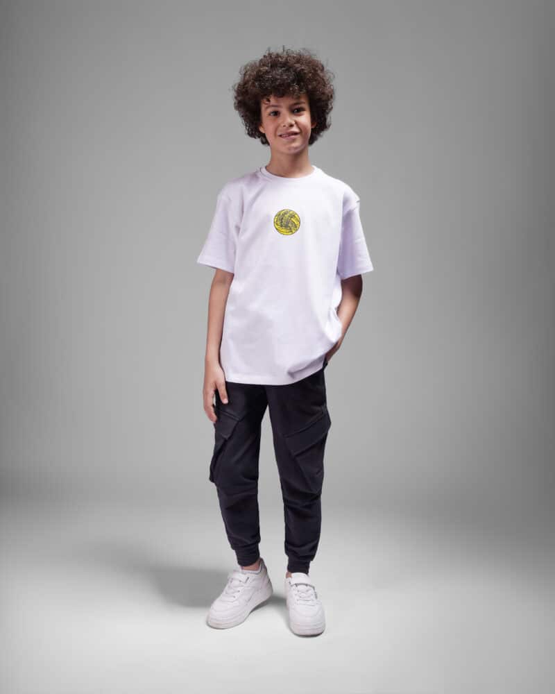 Coup - Boy's Short Sleeve Printed T-Shirt - Crew Neck
