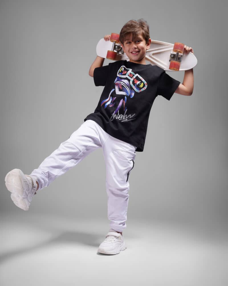 Coup - Crew Neck Printed Short Sleeve T-shirt