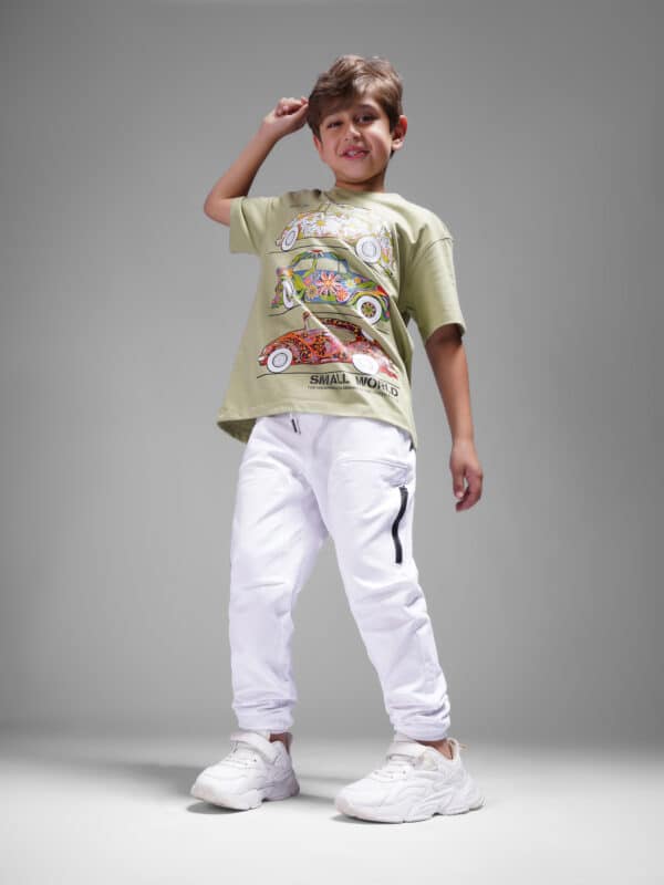 Coup - Cars Patterned Boys' T-Shirt