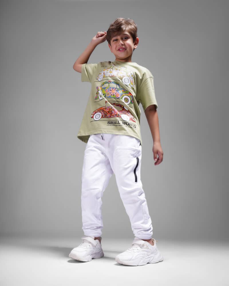 Coup - Cars Patterned Boys' T-Shirt