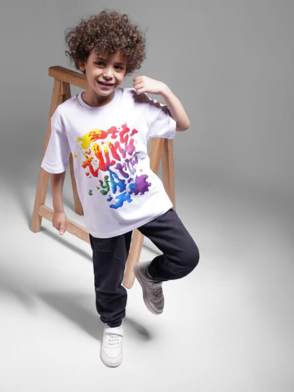 Coup - Slogan Printed Kids T-shirt