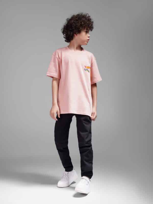 Coup - Boy's Embroidered T-Shirt - Crew Neck, Short Sleeve