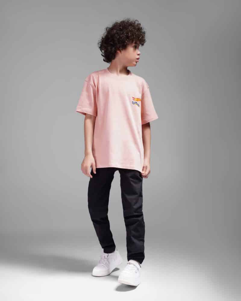 Coup - Boy's Embroidered T-Shirt - Crew Neck, Short Sleeve