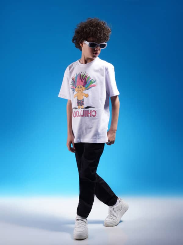 Coup - Printed T-shirt with Short Sleeves