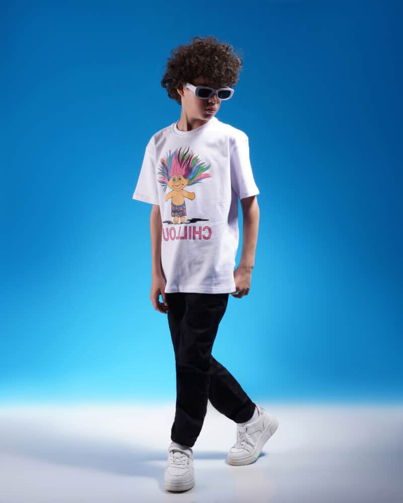 Coup - Printed T-shirt with Short Sleeves
