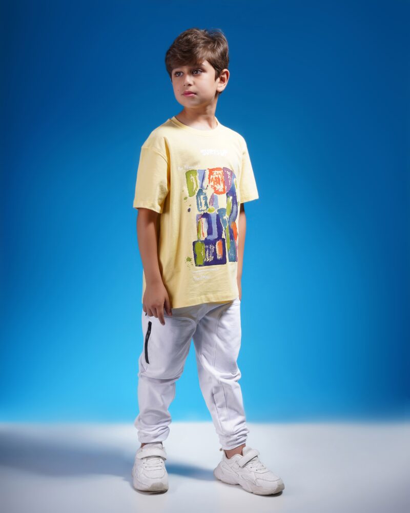 Coup - Printed T-shirt with Short Sleeves