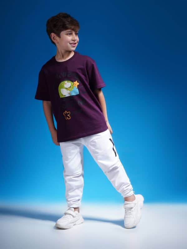 Coup - Printed T-shirt with Short Sleeves