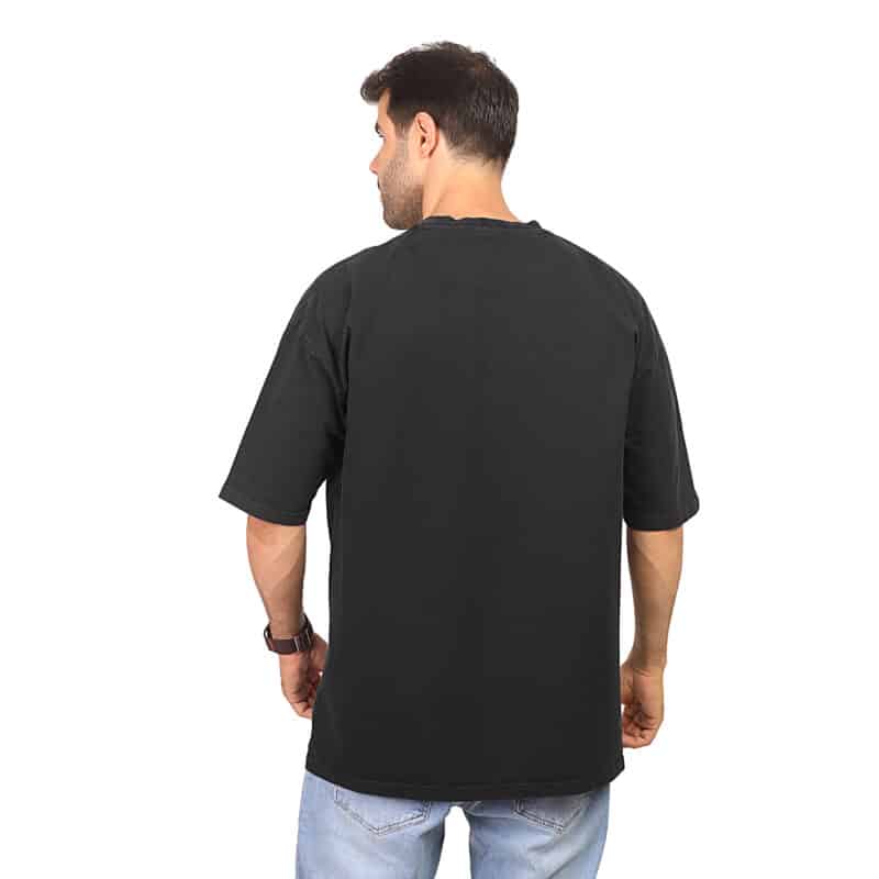 Coup - Black Remember Printed Unisex Oversize T-Shirt - Image 2