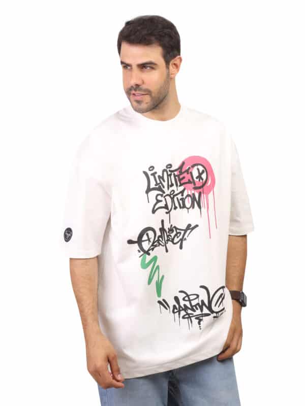 Coup – Slogan Printed Oversize T-shirt