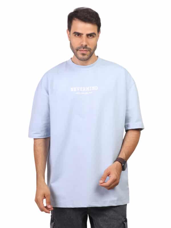 Coup - Never Mind Text Printed T-Shirt
