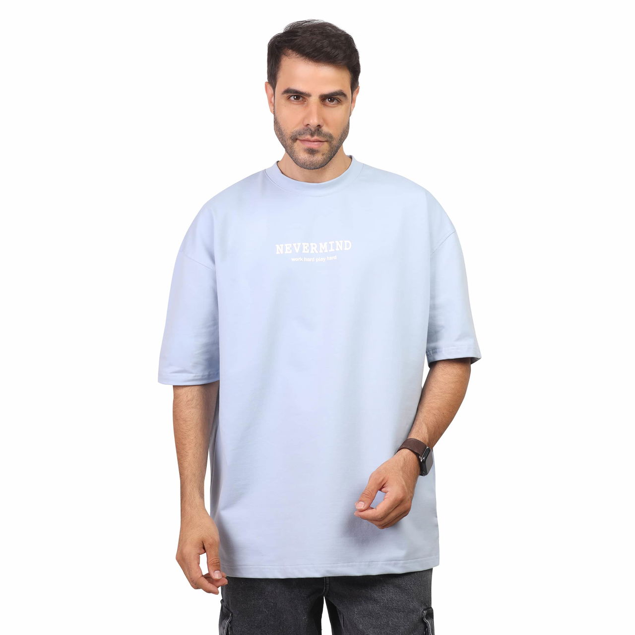 Coup - Never Mind Text Printed T-Shirt