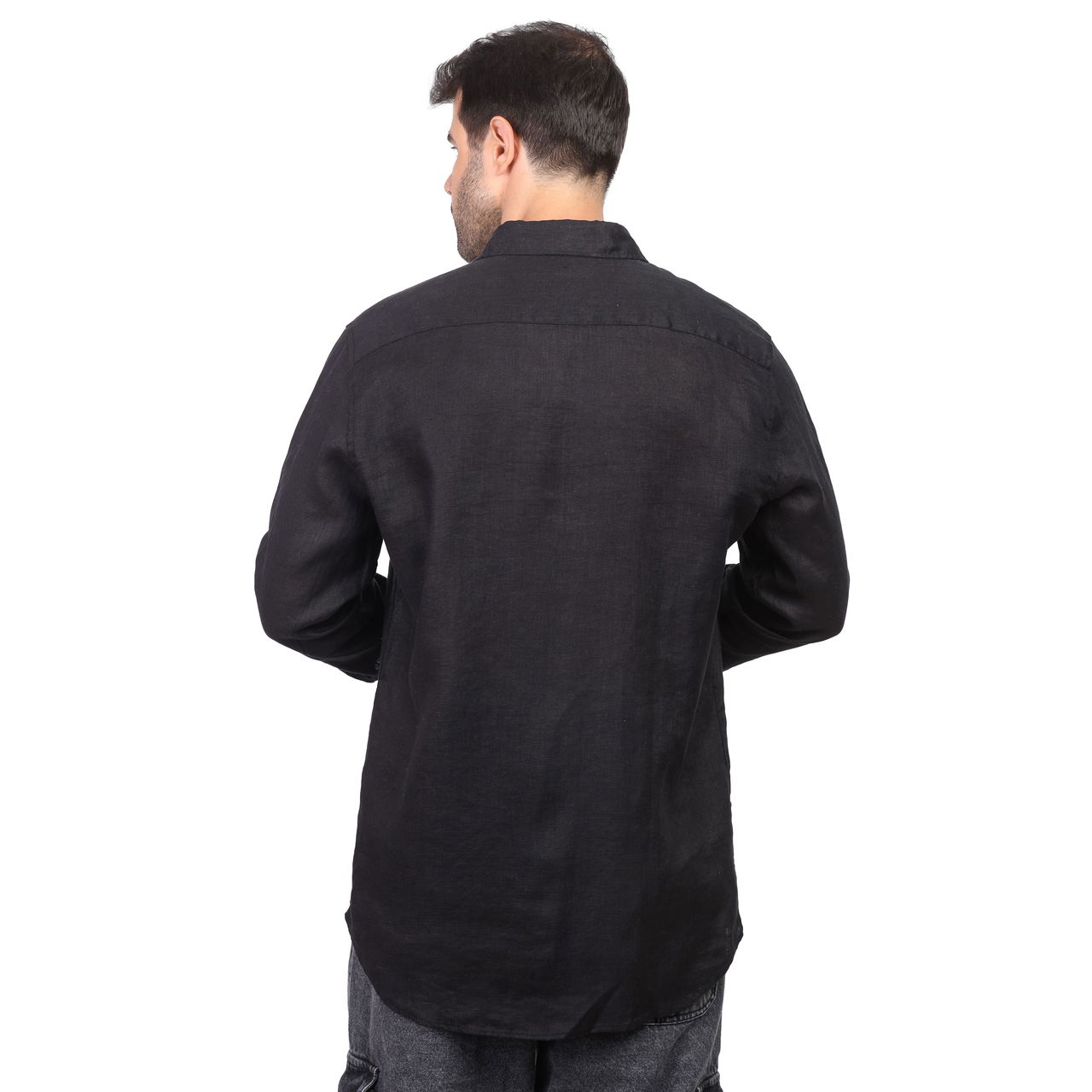 Coup - Men's Regular Linen Look Shirt - Image 2