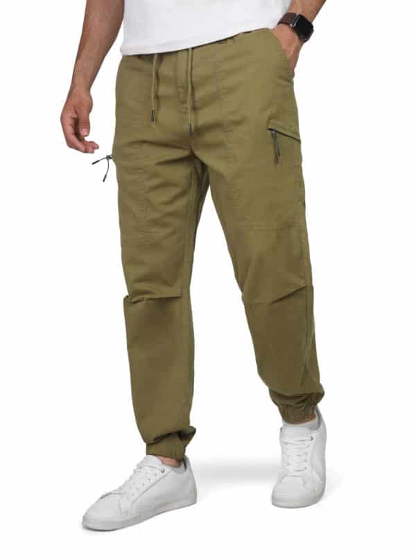 Coup - Plain Joggers with Drawstring Closure