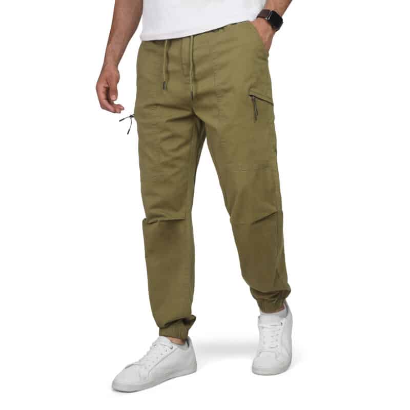 Coup - Plain Joggers with Drawstring Closure