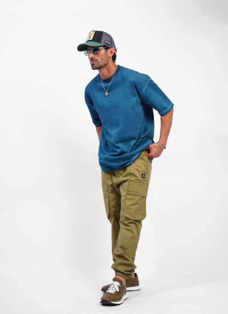 Coup - T-shirt Crew Neck Cotton Oversize Printed At The Back
