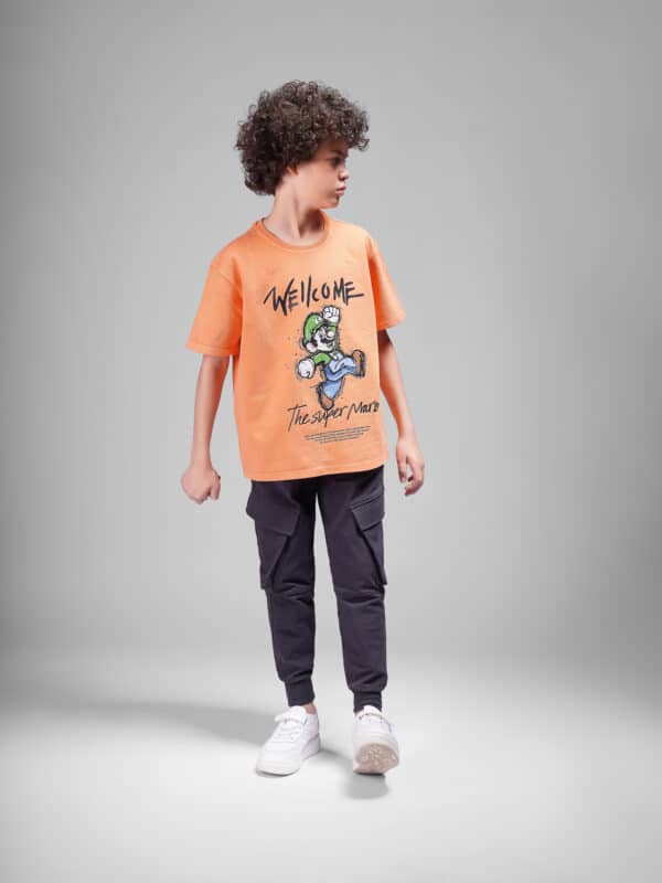 Coup - Hero Super Mario Cotton  Children's T-Shirt