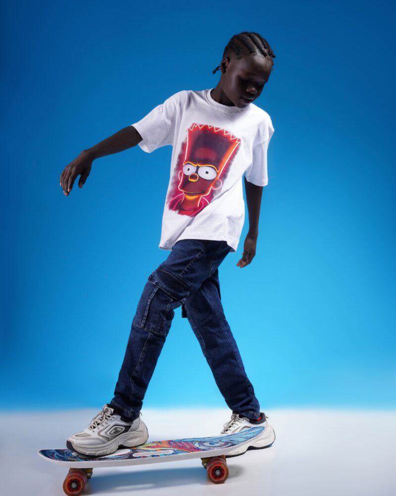 Coup - Simpsons Bart Graphic Print T-shirt