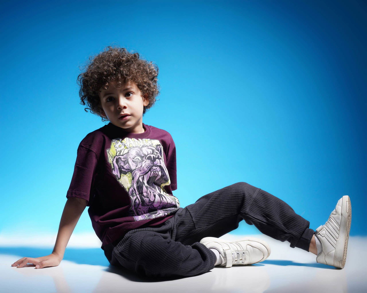 Coup - Dog Printed Kids T-shirt