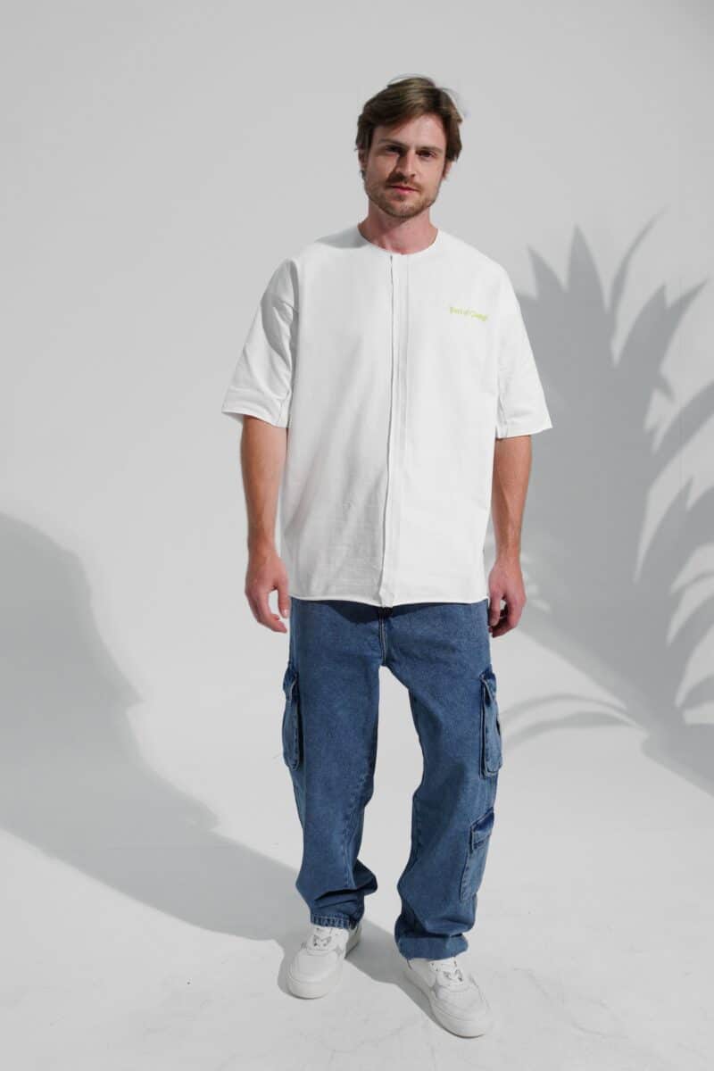 Coup - Part of Change Text Chest  Printed T-Shirt