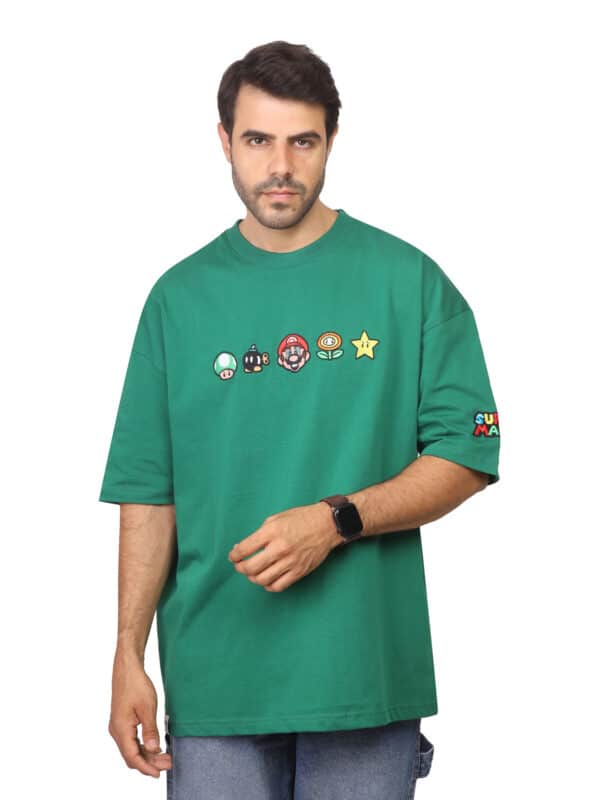 Coup - Super Mario Graphic Printed T-Shirt