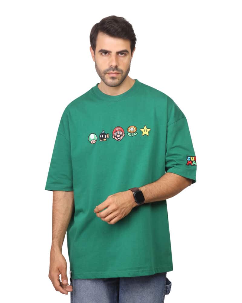 Coup - Super Mario Graphic Printed T-Shirt