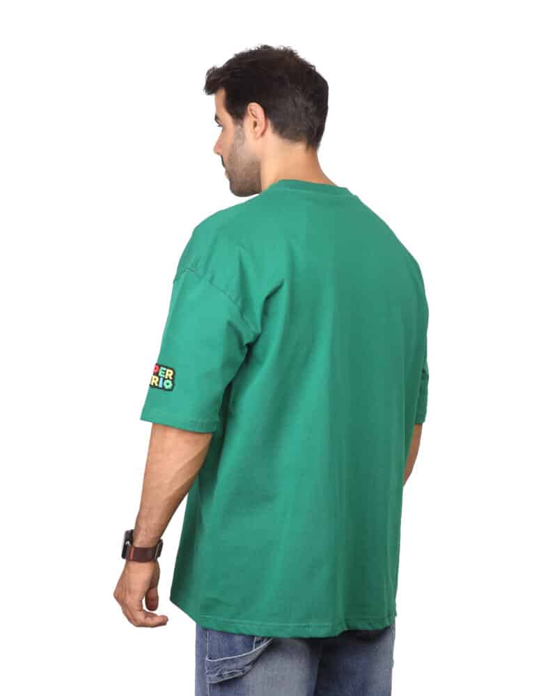 Coup - Super Mario Graphic Printed T-Shirt - Image 2