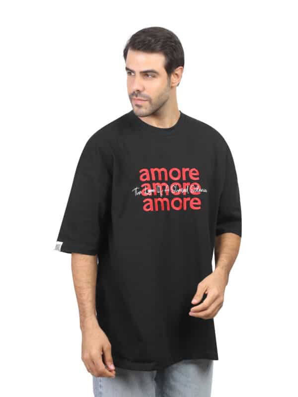 Coup - Men's Cotton Printed Amore Tshirt