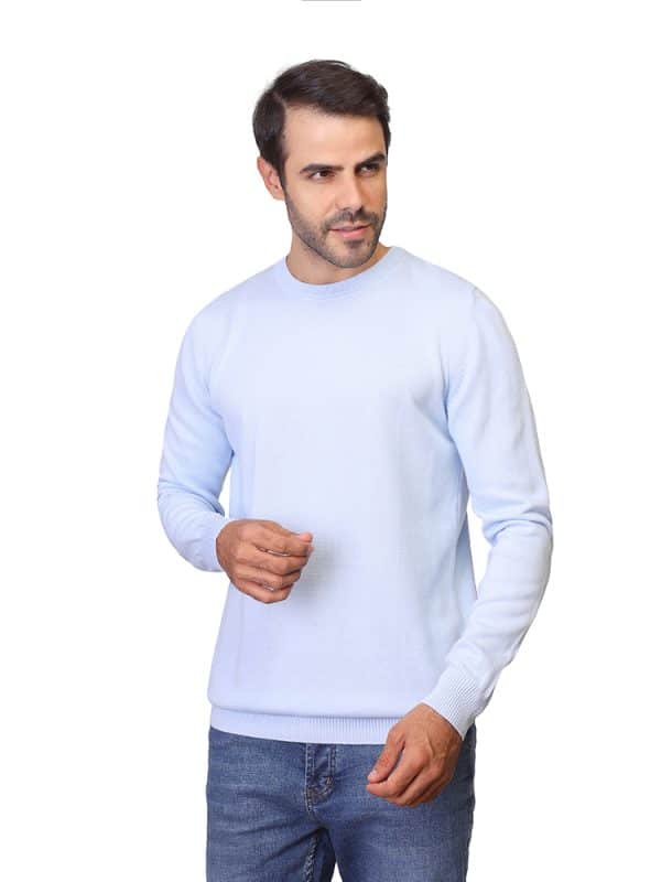 Coup - Men's Knitwear Sweater with Vertical Stripe Detail