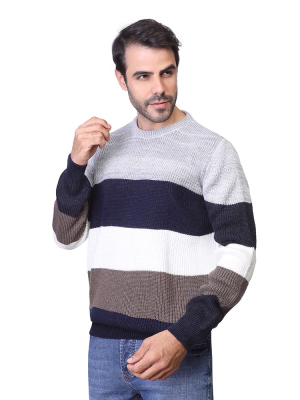Coup - Men's Nautical Stripe Knit Sweater