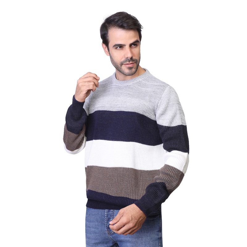 Coup - Men's Nautical Stripe Knit Sweater