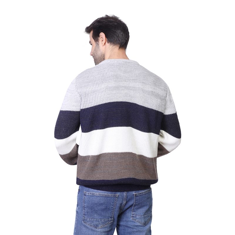 Coup - Men's Nautical Stripe Knit Sweater - Image 2