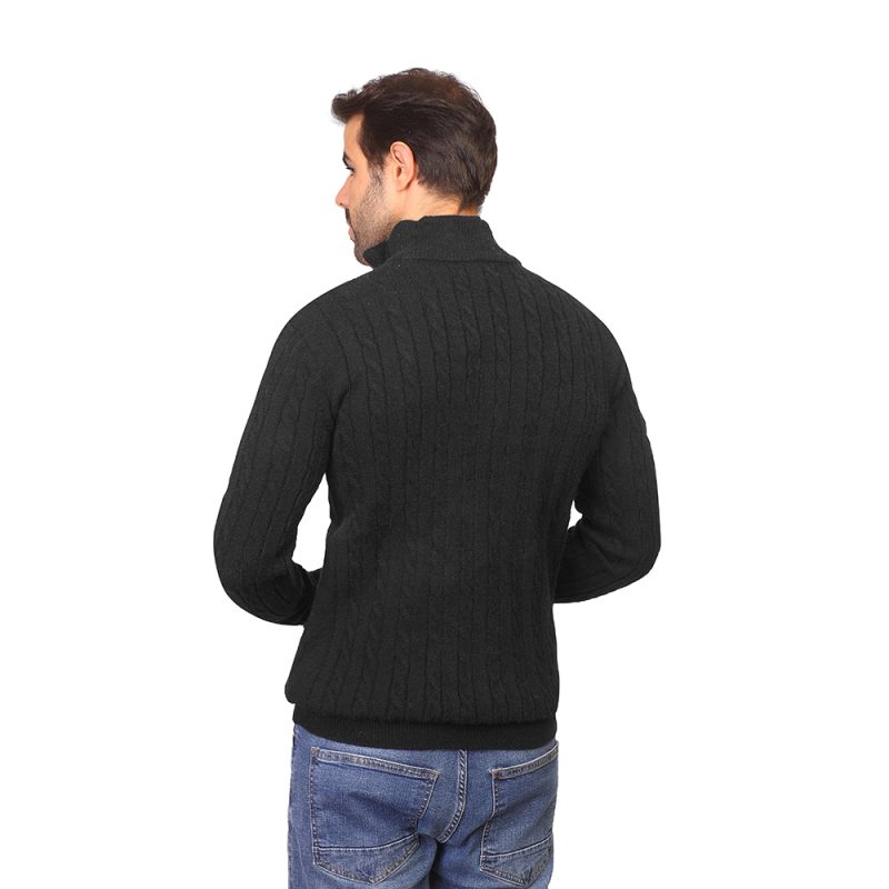 Coup - The Modern Cable Quarter-Zip Sweater - Image 2