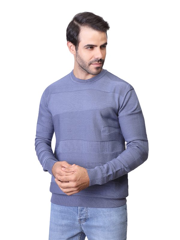 Coup - Men's Lightweight Textured Crewneck Pullover
